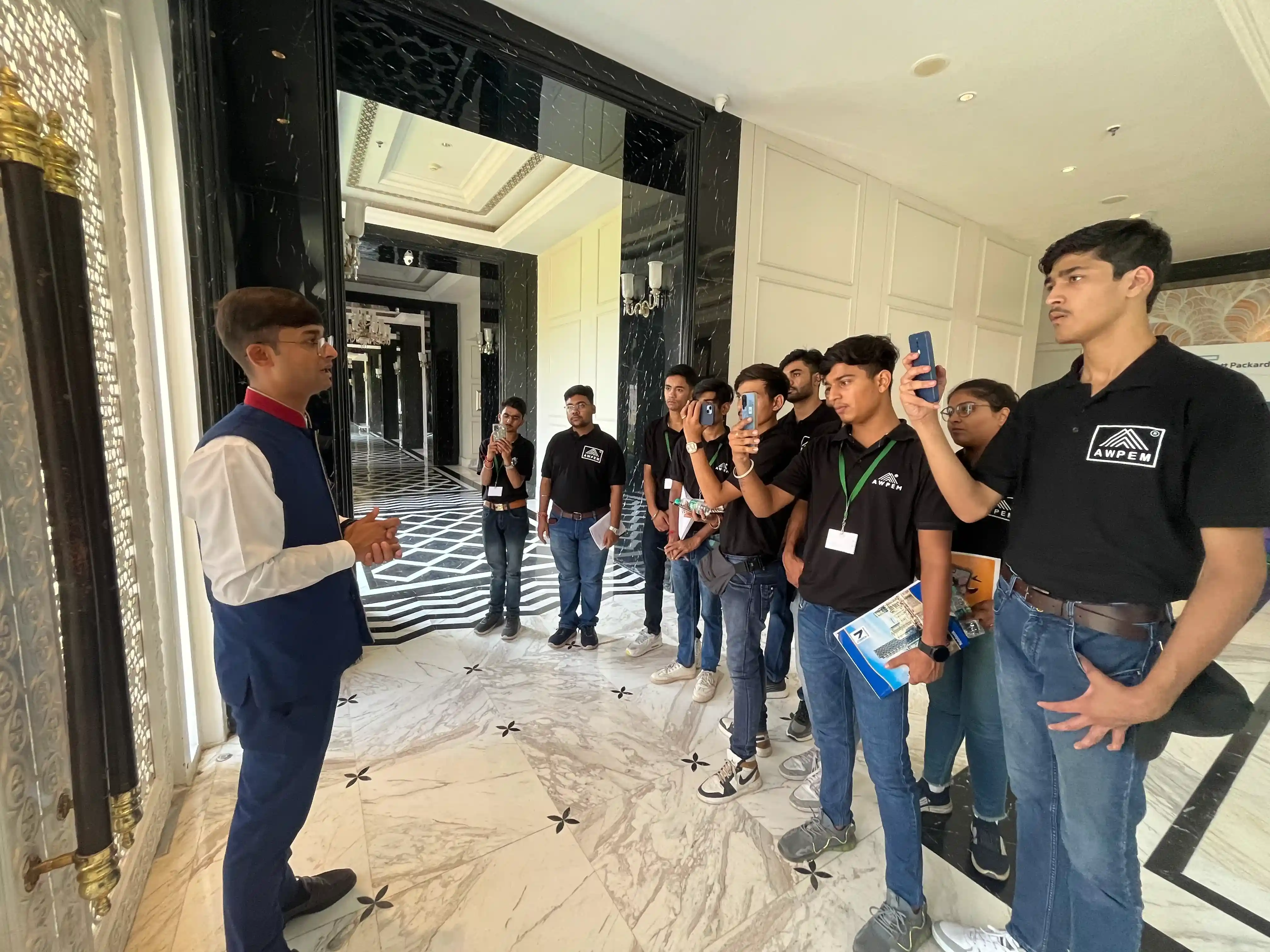 student of professional course in event and design